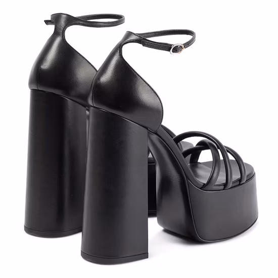 Sunmmer Luxury Diamonds Buckle Satin Fabric High Heel Women Sandal