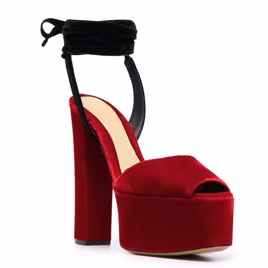 Shining Shoes Pink Satin Diamond Straps Sandalias de fiesta para mujer